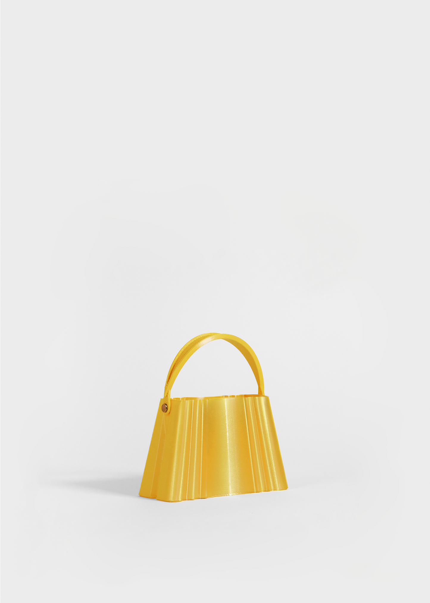 Yellow Gold Silk Clutch