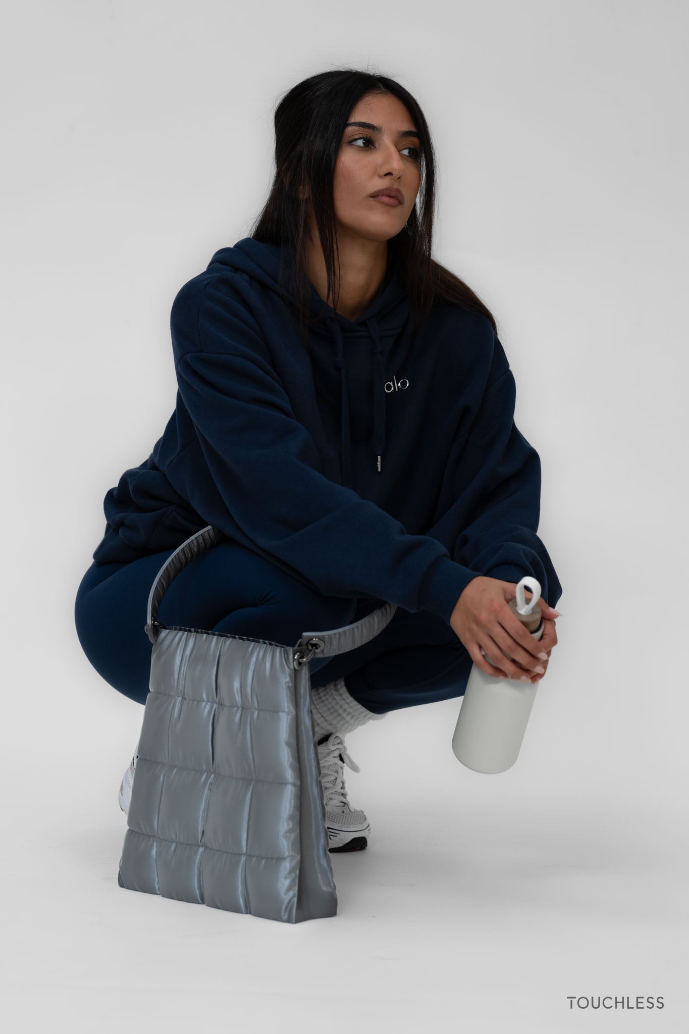 The Silver Puffer Tote