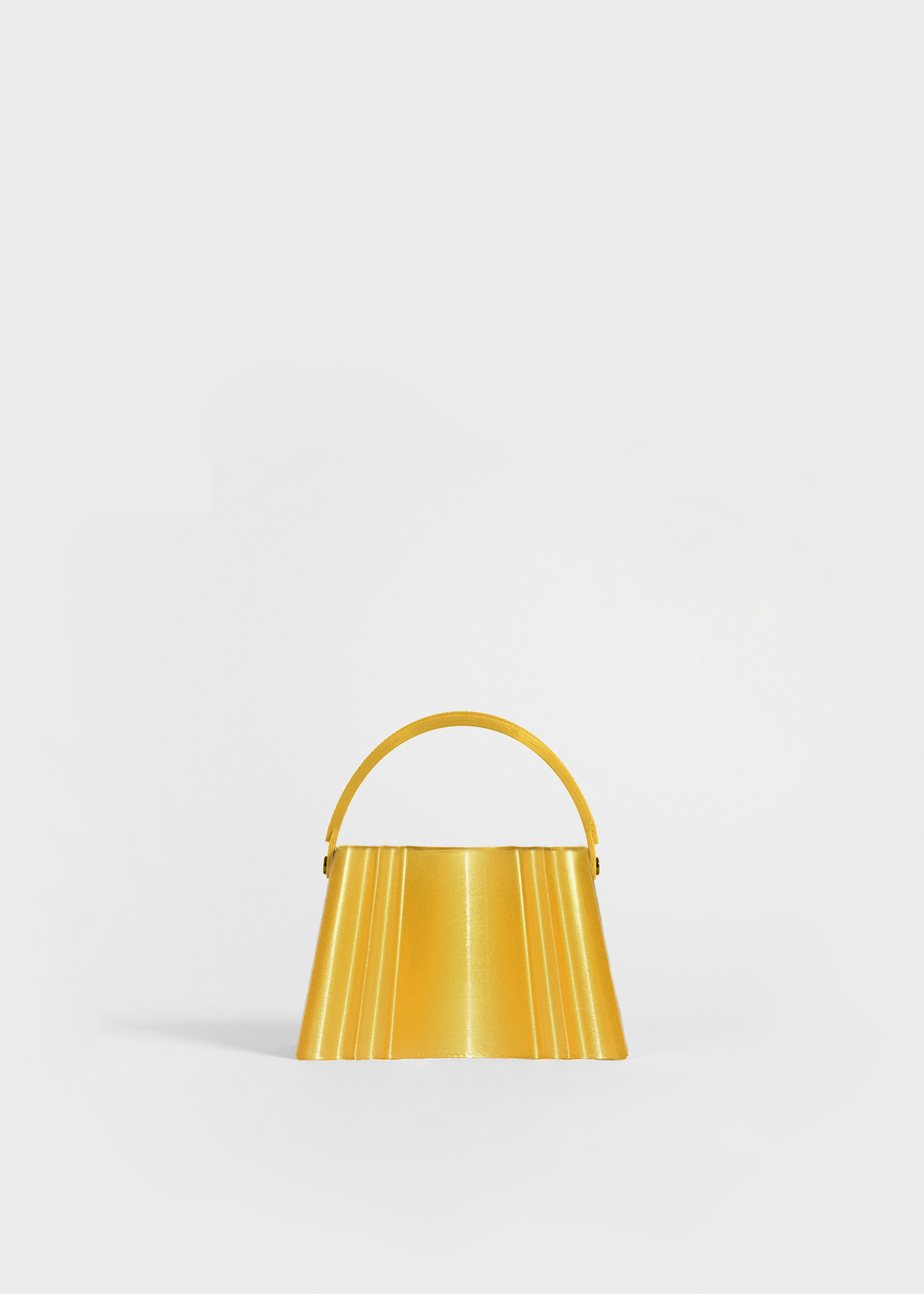 Yellow Gold Silk Clutch