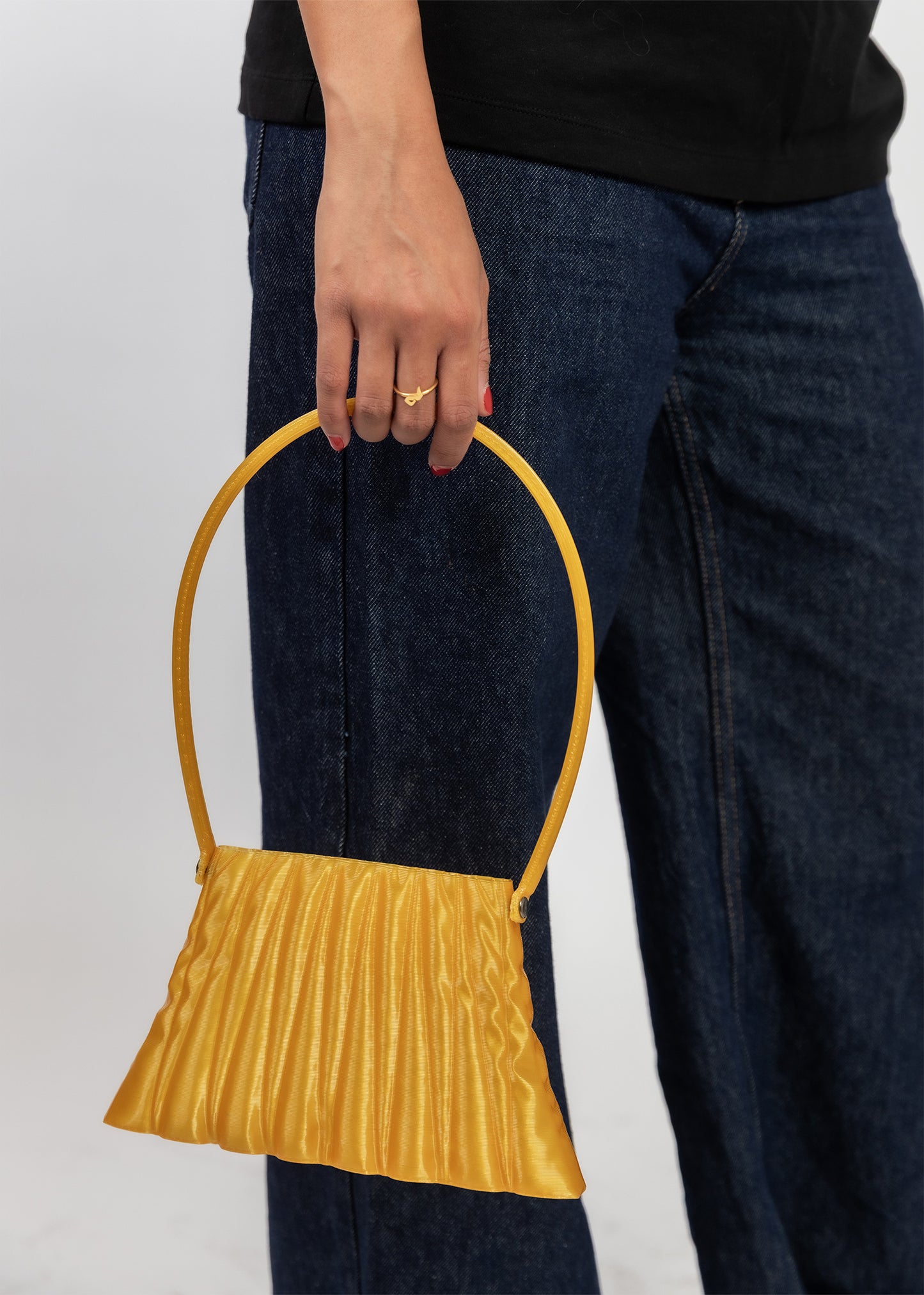 Liquid Gold Shoulder Bag