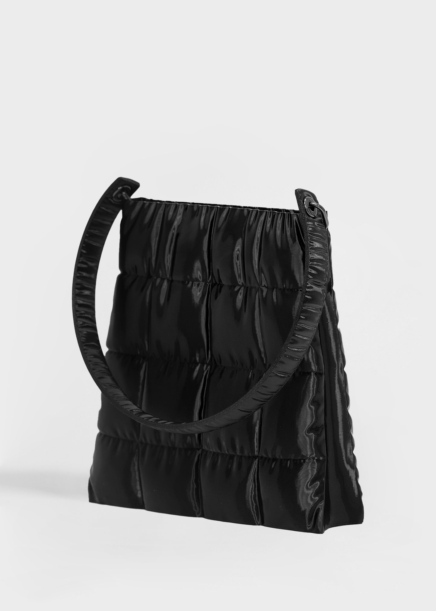 The Black Puffer Tote