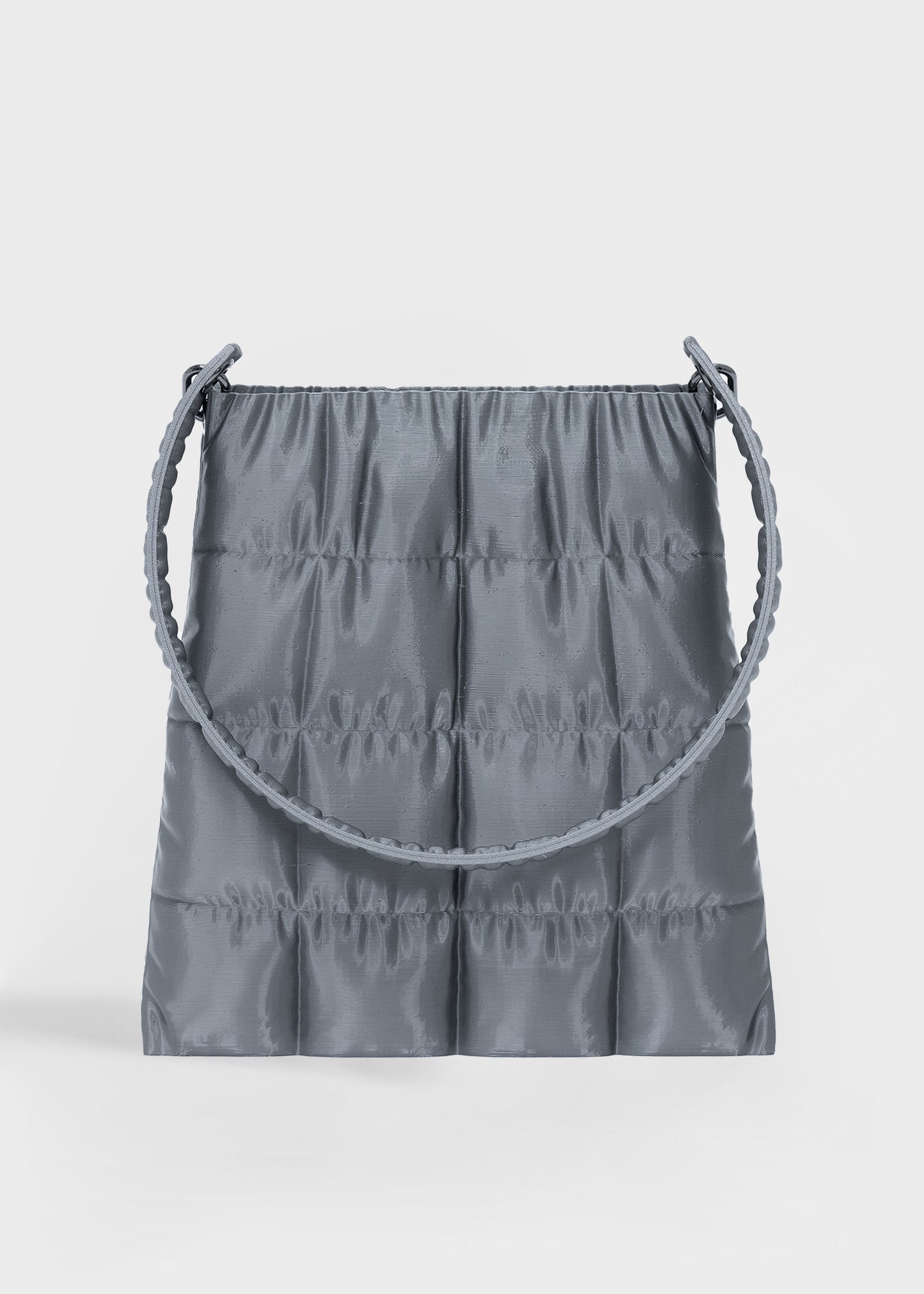 The Silver Puffer Tote