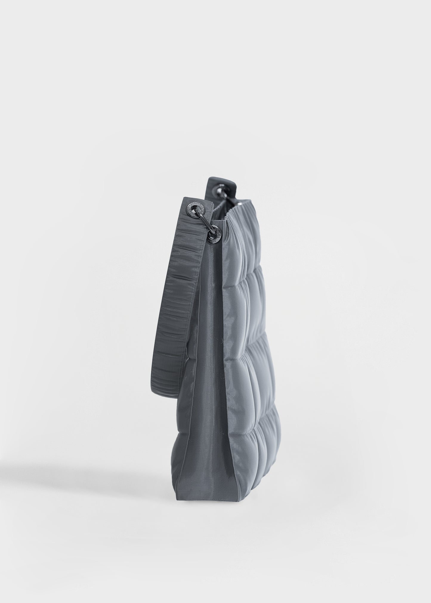 The Silver Puffer Tote