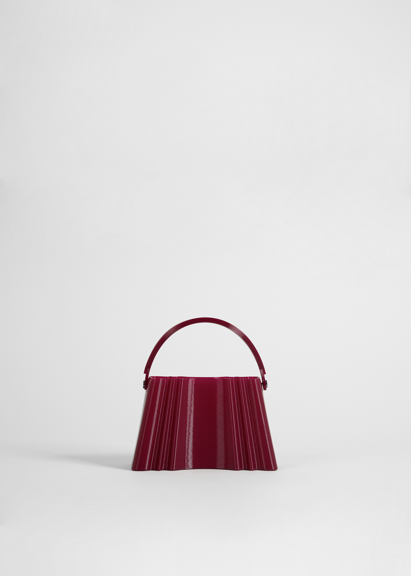 Plum Silk Clutch