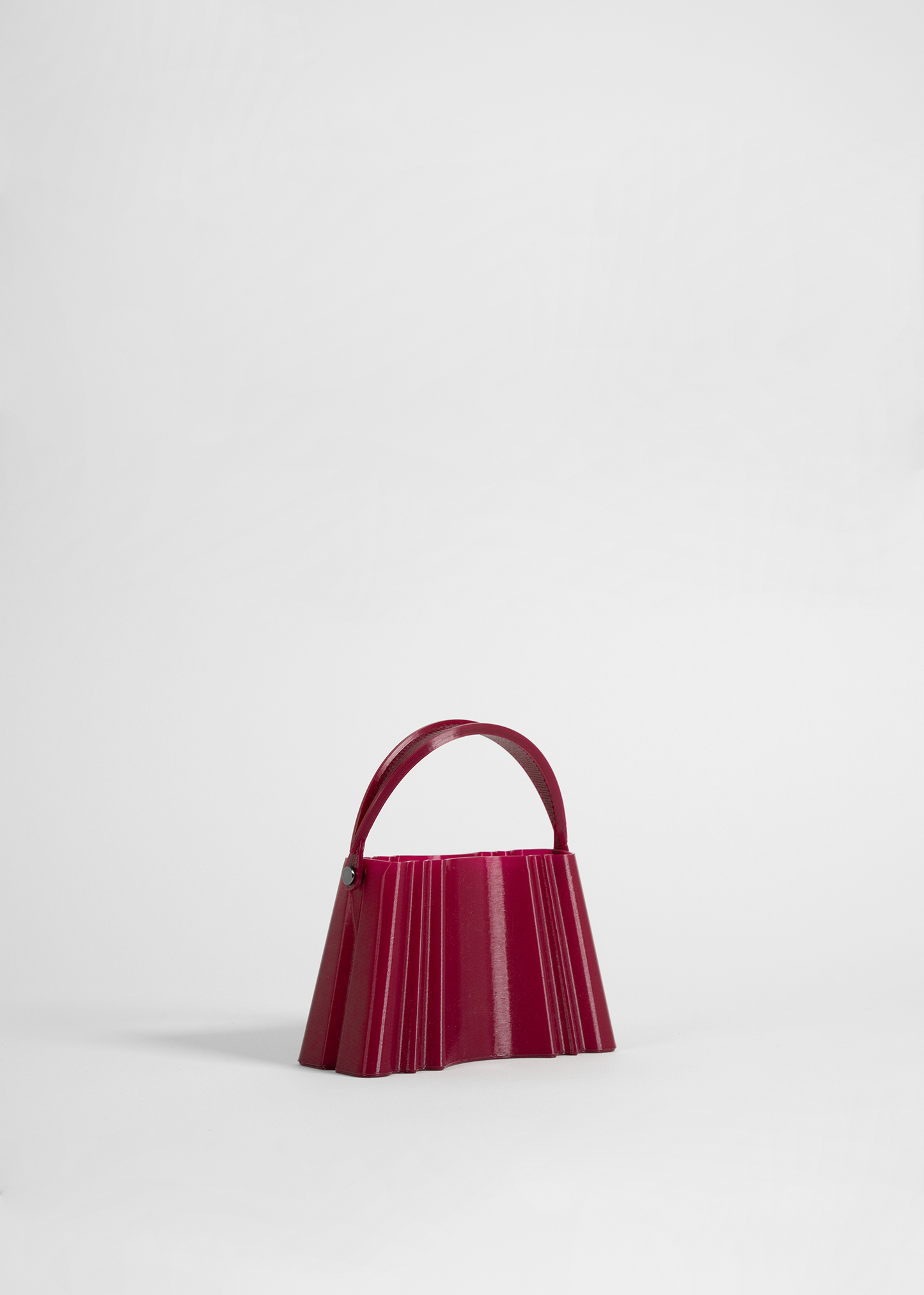 Plum Silk Clutch
