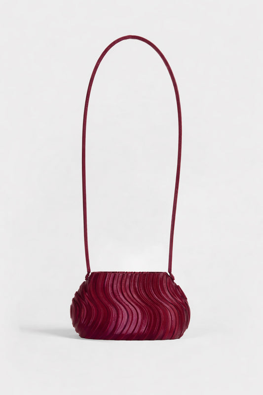 VS Long Shoulder Bag in Plum