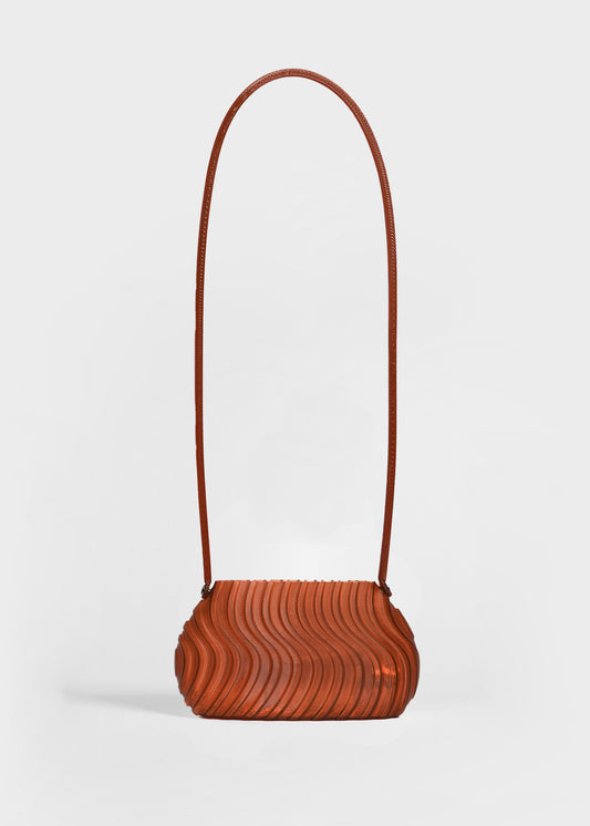 VS Long Shoulder Bag in Copper