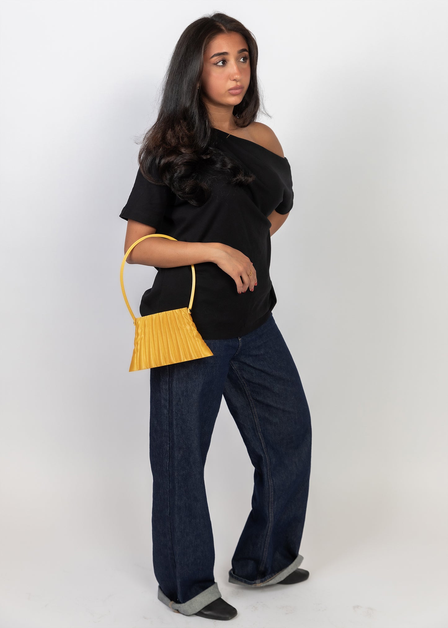 Liquid Gold Shoulder Bag