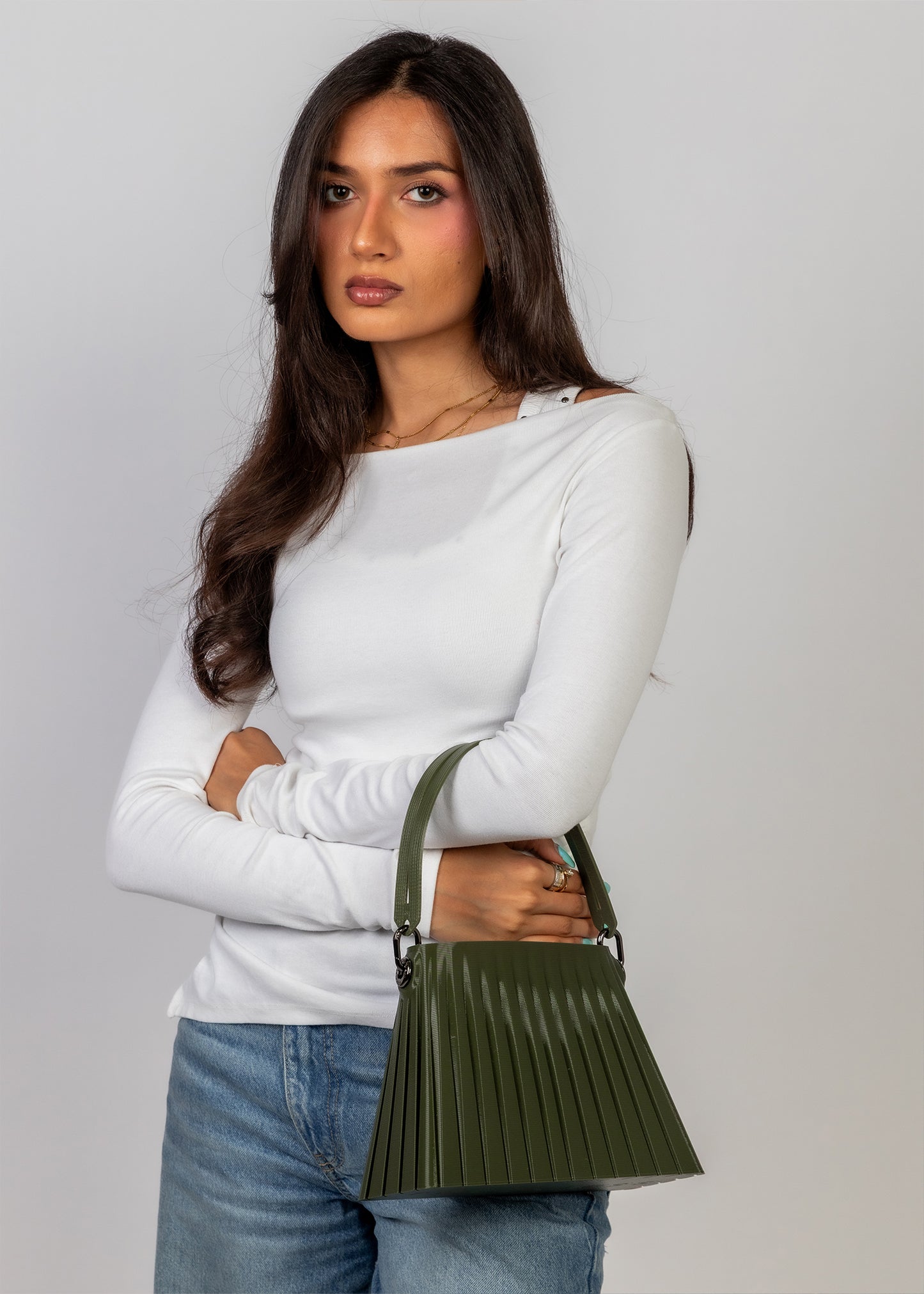 NEW! Pleated | Olive