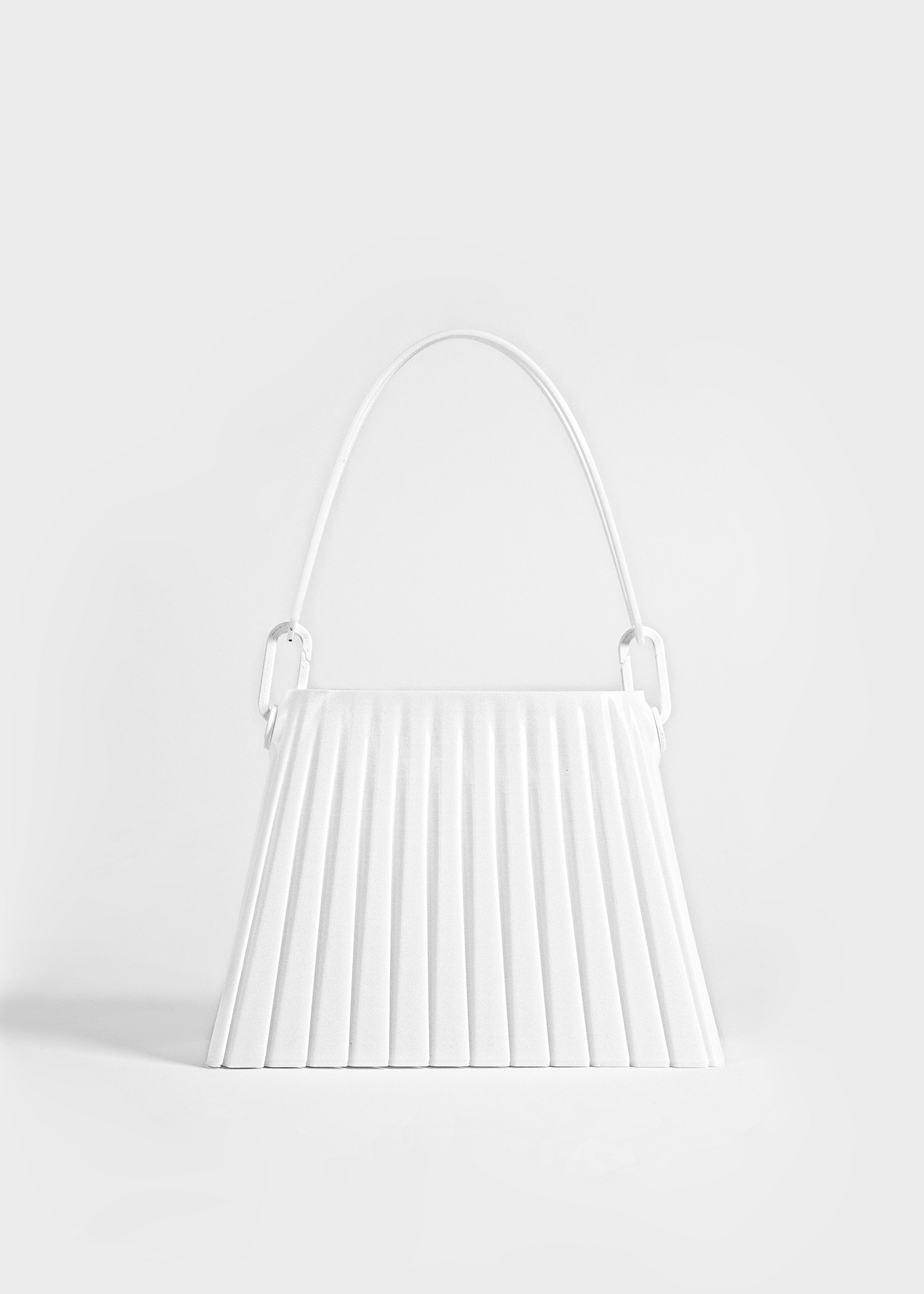 Pleated | White