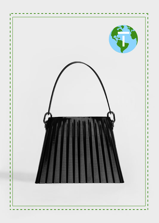 EARTH DAY EDITION Pleated Black