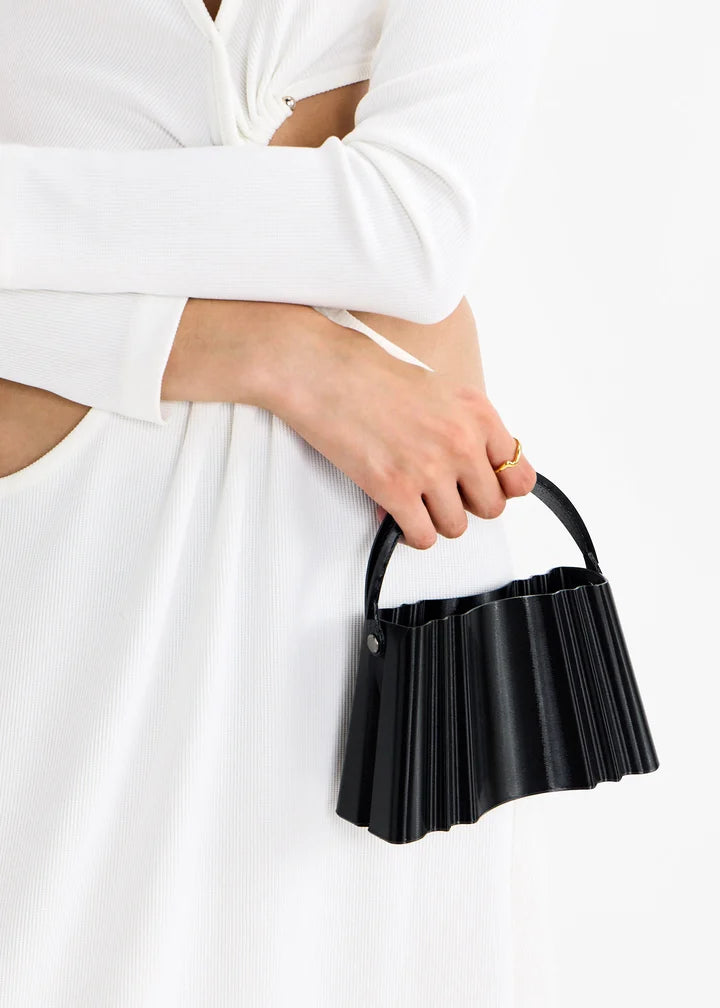 Black Silk Clutch