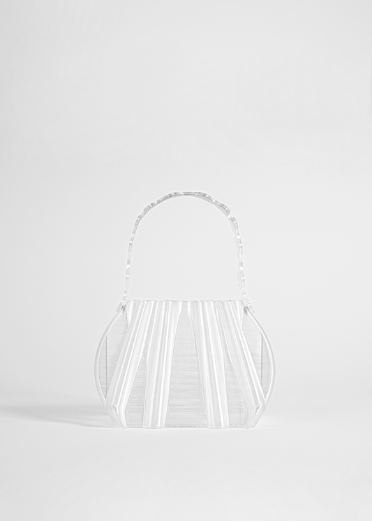 Clear Retro Pleated